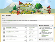 Tablet Screenshot of forum.miramagia.de