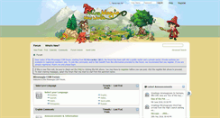 Desktop Screenshot of forum.miramagia.com